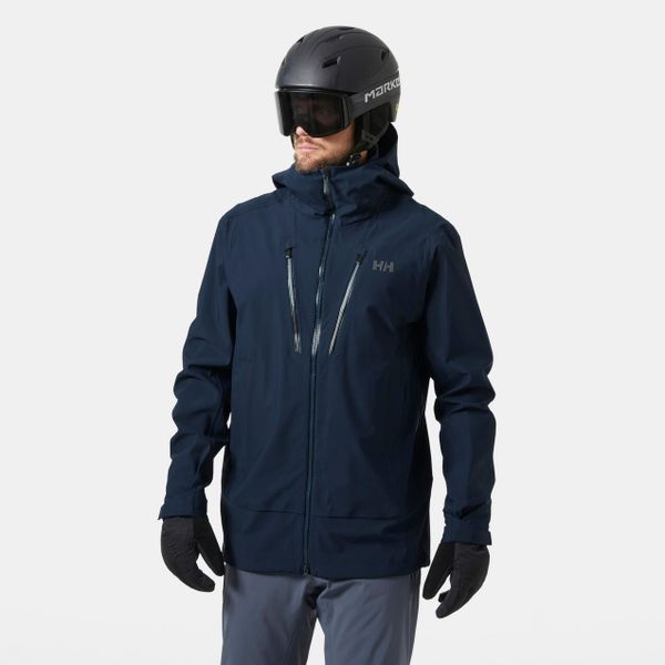 Długa kurtka narciarska Helly Hansen Alpha. Niebieskie kurtki narciarskie i snowboardowe Helly Hansen, m, bez wzorów, narciarskie. W wyprzedaży za 2,048.00 zł.