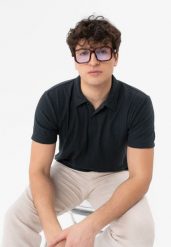 T-shirt polo z fakturą O-LARIX. Koszulki polo sportowe Volcano, l, bez wzorów, z bawełny, bez kołnierzyka, bez ramiączek. Za 99.99 zł.