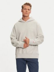 Levi's® Bluza Authentic A8435-0008 Szary Relaxed Fit. Szare bluzy m, bez wzorów, z bawełny, bez kaptura. Za 179.99 zł.