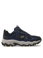Skechers Trekkingi Stamina At-Upper Stitch 237527/NVBK Granatowy. Niebieskie buty trekkingowe Skechers, bez wzorów, z materiału, bez zapięcia. Za 219.99 zł.