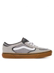 Vans Sneakersy Rowley Classic VN000SF485T1 Szary. Szare buty sportowe casual Vans, bez wzorów, ze skóry, bez zapięcia. Za 369.99 zł.