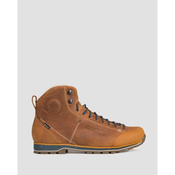 Buty trekkingowe męskie Dolomite Cinquantaquattro High FG Evo GTX. Brązowe buty trekkingowe Dolomite, bez wzorów, bez zapięcia. W wyprzedaży za 533.00 zł.