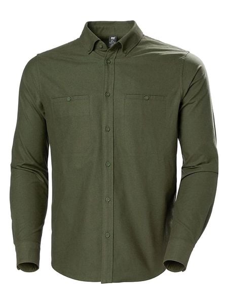 Helly Hansen Koszula w kolorze khaki rozmiar: XL. Brązowe koszule Helly Hansen, xl, bez wzorów, z bawełny, bez kołnierzyka, bez ramiączek. Za 184.46 zł.