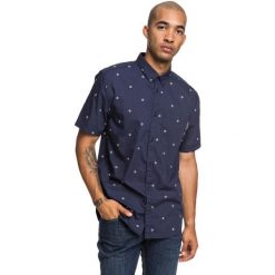 Koszula męskie DC Shoes Up Pill Short Sleeve Shirt. Niebieskie koszule DC Shoes, m, bez wzorów, z bawełny, bez kołnierzyka, bez ramiączek. Za 290.00 zł.
