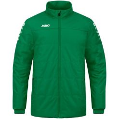 Kurtka puchowa Jako Team. Zielone kurtki JAKO, m, bez wzorów, z puchu, bez kaptura. W wyprzedaży za 402.30 zł.