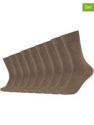 Camano Skarpety (9 par) w kolorze brązowym rozmiar: 35-38. Brązowe skarpety camano, bez wzorów. Za 69.99 zł.