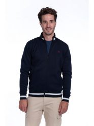 The Time of Bocha Bluza w kolorze granatowym rozmiar: XL. Niebieskie bluzy The Time of Bocha, xl, bez wzorów, z bawełny, bez kaptura. Za 113.63 zł.