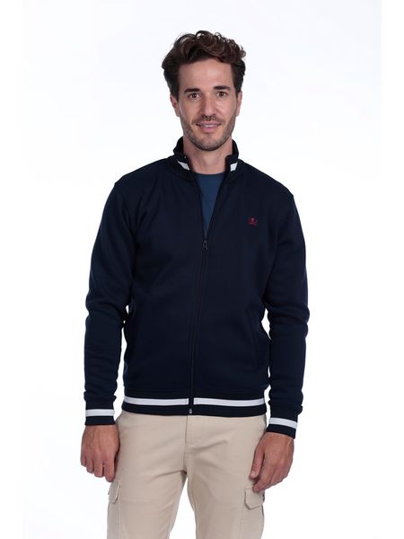 The Time of Bocha Bluza w kolorze granatowym rozmiar: XL. Niebieskie bluzy The Time of Bocha, xl, bez wzorów, z bawełny, bez kaptura. Za 113.63 zł.