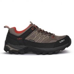 Buty trekkingowe męskie CMP 3Q5445709PT. Czarne buty sportowe casual CMP, bez wzorów, z materiału, bez zapięcia. Za 329.99 zł.