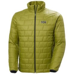 Kurtka puchowa Helly Hansen Lifaloft. Zielone kurtki Helly Hansen, m, bez wzorów, z materiału, bez kaptura. Za 857.00 zł.