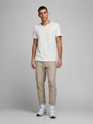 Jack & Jones Koszulka w kolorze białym rozmiar: XL. Białe bezrękawniki Jack & Jones, xl, bez wzorów, z bawełny, bez kołnierzyka, bez ramiączek. Za 70.74 zł.