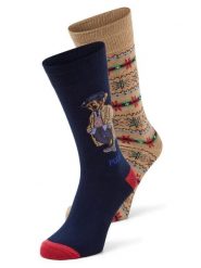 Polo Ralph Lauren Skarpety w zestawie po 2 sztuki Mężczyźni wielokolorowy|niebieski, ONE SIZE. Niebieskie skarpety Polo Ralph Lauren, bez wzorów. Za 169.95 zł.