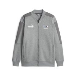 Bluza męska Puma BMW MMS MT7 62121303. Szare bluzy z kapturem Puma, l, bez wzorów, z bawełny, z kapturem. Za 323.14 zł.