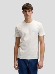 MESKA KOSZULKA LEE MEDIUM WOBBLY LEE TEE NATURAL 112376489. T-shirty Lee, m, bez wzorów, bez kołnierzyka, bez ramiączek. Za 69.99 zł.