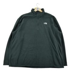Bluza polarowa męska The North Face. Czarne bluzy bez kaptura The North Face, l, bez wzorów, z polaru, bez kaptura. Za 106.46 zł.