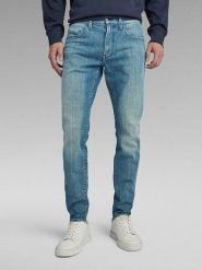 G-Star Dżinsy - Slim fit - w kolorze błękitnym rozmiar: W26/L32. Niebieskie jeansy G-Star, l. Za 132.05 zł.