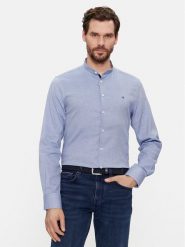 Tommy Hilfiger Koszula Cl Stretch Dobby Sf Shirt MW0MW33821 Niebieski Slim Fit. Niebieskie koszule Tommy Hilfiger, m, bez wzorów, z bawełny, bez kołnierzyka, bez ramiączek. Za 429.99 zł.