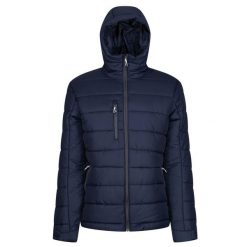 Męska Kurtka Termiczna Navigate Z Kapturem. Niebieskie kurtki Regatta, m, bez wzorów, z kapturem. Za 320.99 zł.