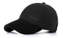 Przejściowa Czapka z Daszkiem, Sztruksowy Daszek - Pako Jeans - Czarna. Czarne czapki z daszkiem Pako Jeans, na zimę, bez wzorów, z jeansu. Za 89.00 zł.