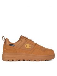 Champion Sneakersy RD18 UTILITY WP LOW S22297-MS502 Brązowy. Brązowe buty sportowe casual Champion, bez wzorów, z materiału, bez zapięcia. Za 299.99 zł.