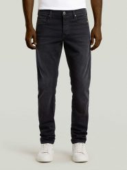 G-Star Dżinsy "3301" - Tapered fit - w kolorze czarnym rozmiar: W32/L32. Czarne jeansy G-Star, l. Za 320.63 zł.
