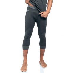 Kalesony termoaktywne 3/4 męskie Schöffel Sport Merino. Szare bielizna termoaktywna Schöffel, m, bez wzorów. Za 349.99 zł.
