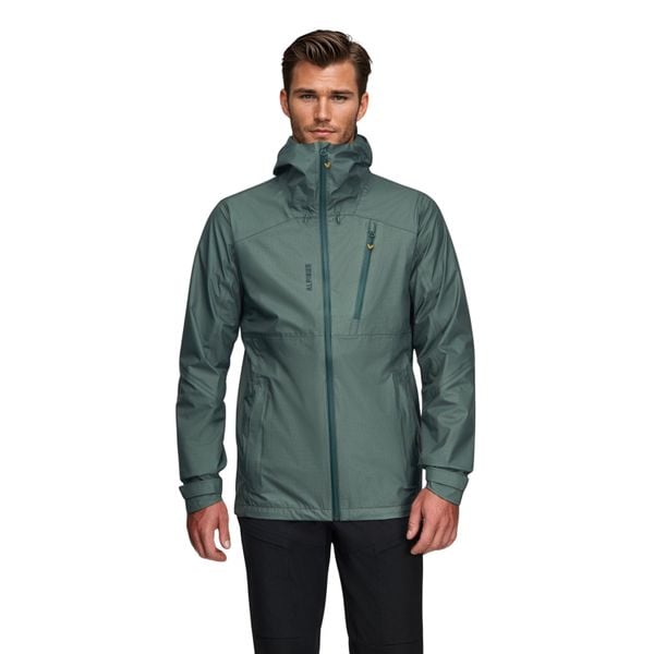 Kurtka męska 3 warstwowa Alpinus Nookat przeciwdeszczowa. Zielone kurtki Alpinus, m, bez wzorów, bez kaptura. W wyprzedaży za 419.00 zł.