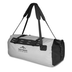 Wodoszczelna torba podróżna Fjord Nansen Adventure Bag 80. Szare torby na ramię Fjord Nansen, bez wzorów, na ramię, bez dodatków. Za 399.99 zł.