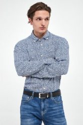 Koszula męski Heli JOOP! JEANS. Koszule JOOP! Jeans, l, bez wzorów, z jeansu, bez kołnierzyka, bez ramiączek. W wyprzedaży za 351.75 zł.