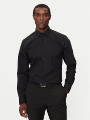 Hugo Koszula C-Jenno 50289499 Czarny Slim Fit. Czarne koszule Hugo, m, bez wzorów, z bawełny, bez kołnierzyka, bez ramiączek. Za 259.99 zł.