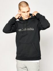 Columbia Bluza Csc Basic Logo II EM2179 Czarny Regular Fit. Czarne bluzy Columbia, l, bez wzorów, z syntetyku, bez kaptura. Za 189.99 zł.
