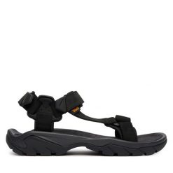 Sandały Teva. Czarne sandały Teva, bez zapięcia. Za 549.99 zł.