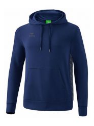 Erima Bluza "Essential Team" w kolorze granatowym rozmiar: S. Niebieskie bluzy Erima, s, bez wzorów, z bawełny, z kapturem. Za 131.45 zł.