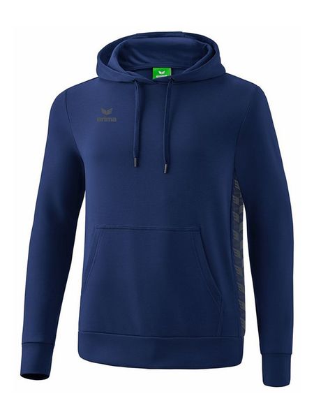 Erima Bluza "Essential Team" w kolorze granatowym rozmiar: XXL. Niebieskie bluzy Erima, xxl, bez wzorów, z bawełny, z kapturem. Za 96.37 zł.