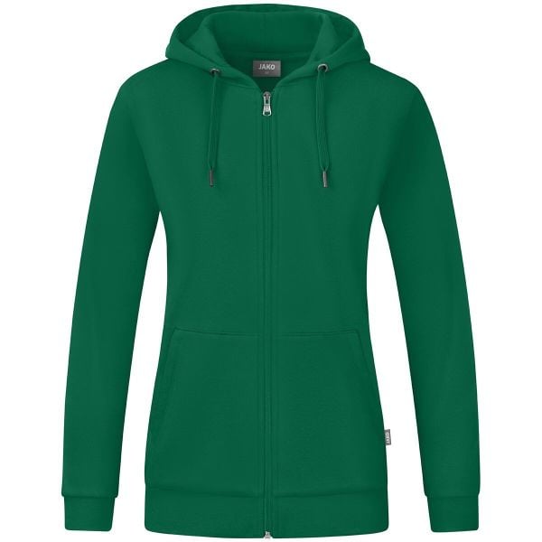 Kurtka Jako Organic. Zielone kurtki JAKO, m, bez wzorów, z bawełny, z kapturem. Za 329.50 zł.