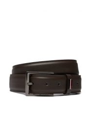 Tommy Hilfiger Pasek Męski Business Texture 3.5 Adj AM0AM12069 Brązowy. Brązowe paski Tommy Hilfiger, bez wzorów, ze skóry. Za 499.99 zł.