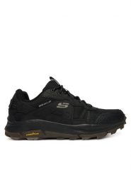Skechers Trekkingi Equalizer 5.0 Trail 237790/BBK Czarny. Czarne buty trekkingowe Skechers, bez wzorów, ze skóry, bez zapięcia. Za 419.99 zł.