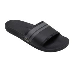 Klapki basenowe męskie Quiksilver Rivi Slide. Czarne klapki Quiksilver. Za 119.99 zł.
