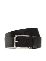 Jack&Jones Pasek Męski Jackporto 12229512 Czarny. Czarne paski Jack&Jones, bez wzorów, ze skóry. Za 79.99 zł.