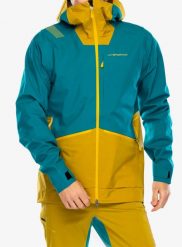Kurtka przeciwdeszczowa La Sportiva Chaser Evo Shell Jkt. Zielone kurtki La Sportiva, m, bez wzorów, z materiału, bez kaptura. Za 1,055.99 zł.