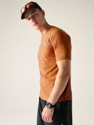 Dare 2b Koszulka funkcyjna "Power Up" w kolorze pomarańczowym rozmiar: L. Pomarańczowe t-shirty sportowe Dare 2B, bez wzorów, z materiału, bez ramiączek, outdoorowe. Za 75.69 zł.