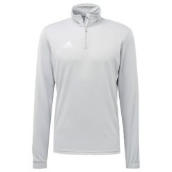 Bluza treningowa męska adidas Core 18 Polyester Jacket. Białe bluzy Adidas, m, bez wzorów, bez kaptura. Za 59.09 zł.