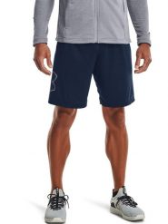 Under Armour Szorty sportowe w kolorze granatowym rozmiar: M. Niebieskie krótkie spodenki sportowe Under Armour, m, bez wzorów. Za 83.45 zł.
