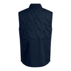 Kurtka puchowa bez rękawów Joma Elite Club. Niebieskie kurtki Joma, l, bez wzorów, z nylonu, bez kaptura. Za 272.00 zł.