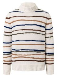 Maerz Muenchen Wełniany golf w kolorze białym rozmiar: 56. Białe golfy Maerz Muenchen, bez wzorów, z wełny, bez ramiączek. Za 339.99 zł.