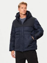 Bomboogie Kurtka puchowa JM8621TTNA4 Granatowy Regular Fit. Niebieskie kurtki Bomboogie, m, bez wzorów, z puchu, bez kaptura. Za 899.99 zł.