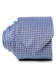 Andrew James jedwabny krawat Mężczyźni Jedwab niebieski, ONE SIZE. Niebieskie krawaty i muchy Andrew James, bez wzorów, z jedwabiu. Za 179.95 zł.