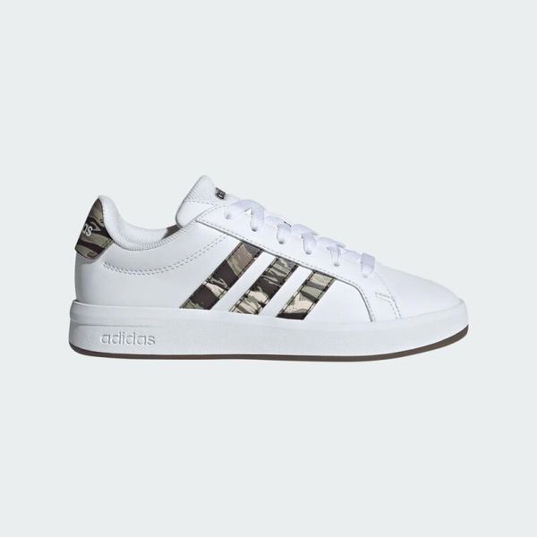 Adidas Junior KI5695 Biały - Tenisówki lifestyle. Białe trampki Adidas, m, bez wzorów, bez zapięcia. Za 160.99 zł.