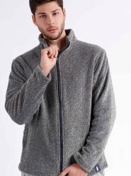 Admas Kurtka pluszowa w kolorze szarym rozmiar: L. Szare kurtki admas, l, bez wzorów, bez kaptura. Za 137.95 zł.