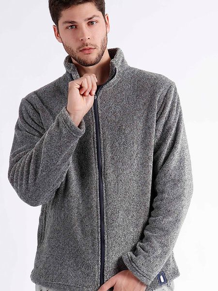 Admas Kurtka pluszowa w kolorze szarym rozmiar: L. Szare kurtki admas, l, bez wzorów, bez kaptura. Za 162.87 zł.